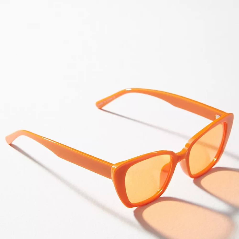 Monochrome Cat-Eye Sunglasses